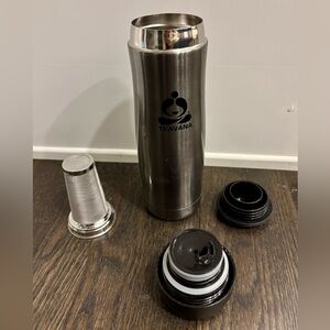 Teavana Silver Travel Tea Tumbler with Infuser